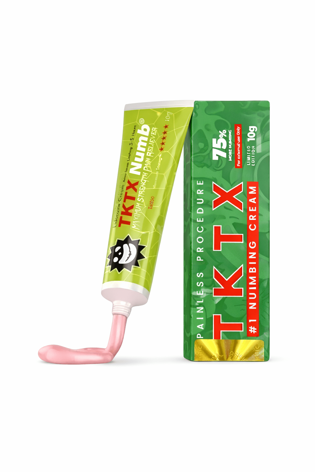 TKTX Green 75 Topical Cosmetic Cream 10g - Image 2